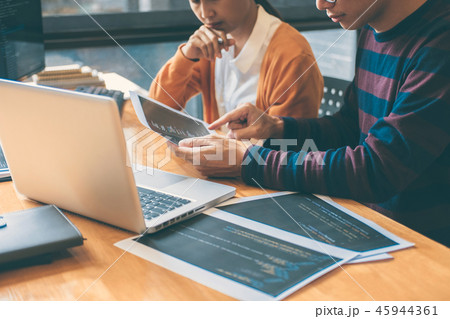 Professional Development programmer cooperating meeting and brai 45944361