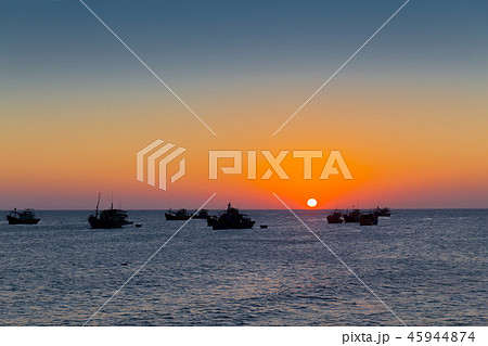 Vietnam Mui Ne village fishing boats and ships 45944874