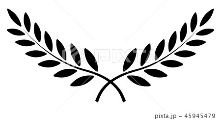 olive branch, Laurel wreath, vector winner olive branch, Laurel wreath, vector winner 45945479