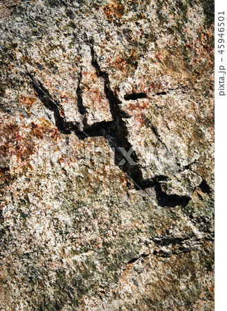 shade on granite rock 45946501