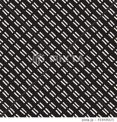 Hand drawn seamless pattern. Abstract geometric shapes background in black and white. Vector ethnic Hand drawn seamless pattern. Abstract geometric shapes background in black and white. Vector ethnic 45949025