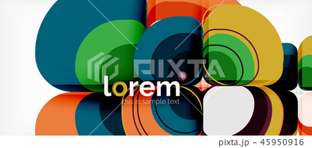 Modern geometric abstract background design Modern geometric abstract background design 45950916