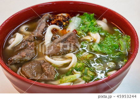 beef noodles soup 45953244