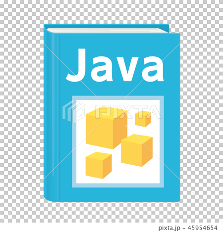 java programming book textbook text illustration - Stock Illustration ...