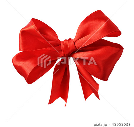 Big red silk ribbon Big red silk ribbon 45955033