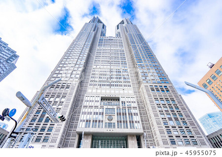 都市風景　東京都庁　【東京都】 45955075