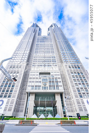 都市風景　東京都庁　【東京都】 45955077