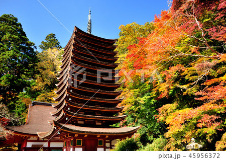 談山神社 十三重塔 談山神社 十三重塔 45956372