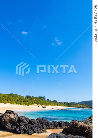 手広海岸 鹿児島県大島郡龍郷町赤尾木 45957706