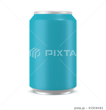 Aluminum can mockup vector illustration Aluminum can mockup vector illustration 45958481
