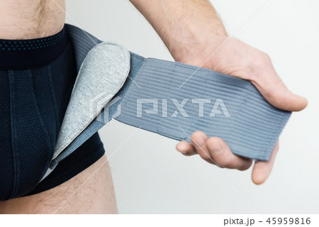 Bandage inguinal hernia. Bandage inguinal hernia. 45959816