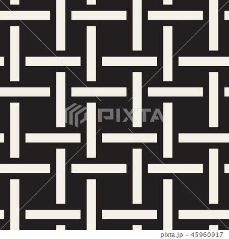 Vector seamless pattern. Modern stylish abstract texture. Repeating geometric tiles
 45960917