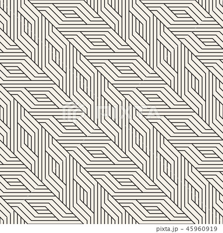 Vector seamless pattern. Modern stylish abstract texture. Repeating geometric tiles
 45960919