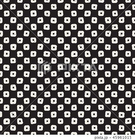 Hand drawn lines seamless grungy pattern. Abstract geometric repeating texture in black and white. Hand drawn lines seamless grungy pattern. Abstract geometric repeating texture in black and white. 45961015