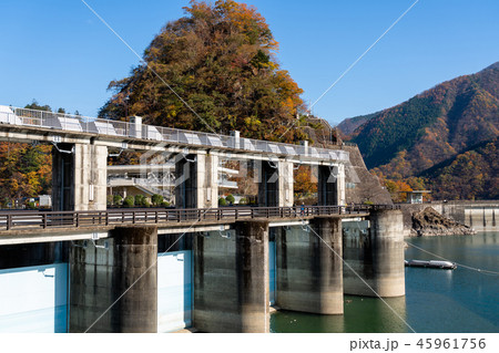 奥多摩湖　小河内ダム 45961756