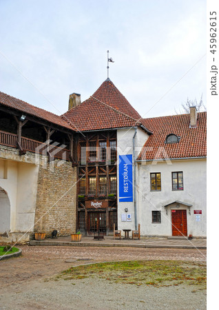 restaurant in the courtyard of the fortress Narva restaurant in the courtyard of the fortress Narva 45962615