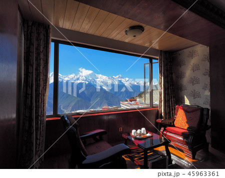 中国雲南省・徳欽 飛来寺観景天堂大酒店から眺める梅里雪山 / Meili Snow Mountain 45963361
