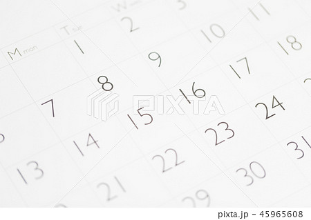 カレンダー カレンダー 45965608