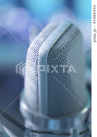 Recording studio voice microphone Recording studio voice microphone 45966491