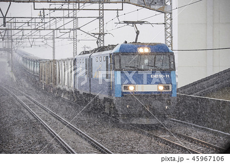 貨物列車　EH200　西浦和駅 45967106