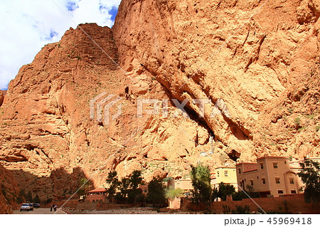 トドラ渓谷（モロッコ） 45969418