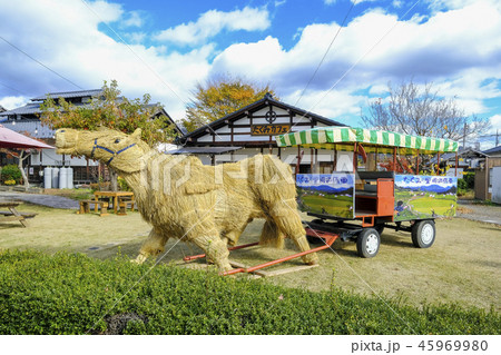 わらの馬車 45969980