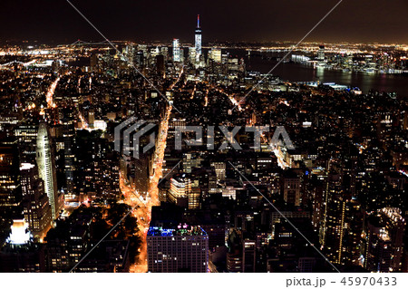 ニューヨークの夜景 ニューヨークの夜景 45970433