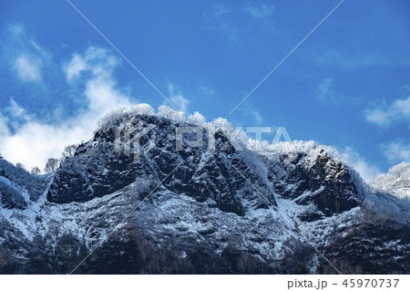 北海道の雪山 北海道の雪山 45970737