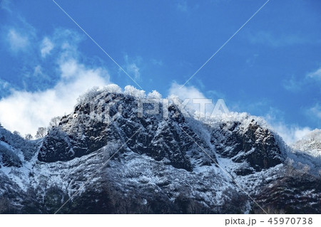 北海道の雪山 北海道の雪山 45970738