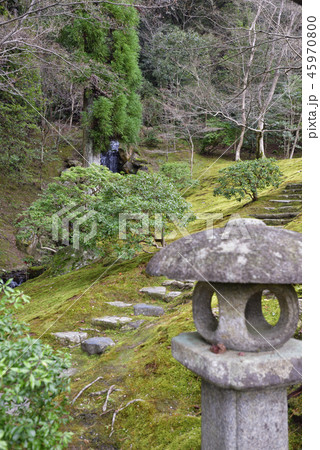 修学院離宮　上離宮　雄滝 45970800