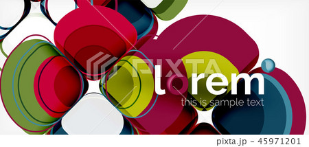 Geometric modern abstract background 45971201