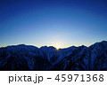 【長野県 北アルプス】針ノ木岳 夕暮れ 45971368