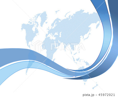 ビジネス ビジネス背景 世界地図 日本地図 グローバル 地図のイラスト素材