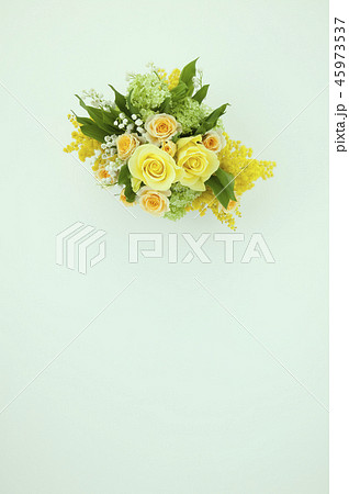 真俯瞰からの黄色の薔薇のイメージ 4 45973537