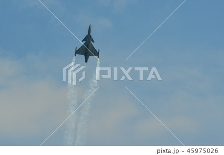 Fighter aircraft flying for display 45975026
