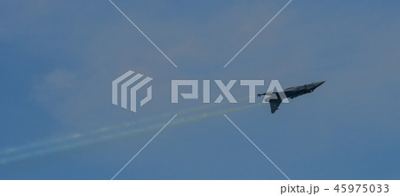 Fighter aircraft flying for display 45975033