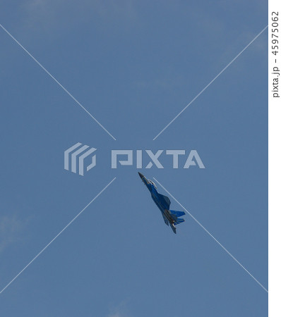 Fighter aircraft flying for display 45975062