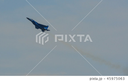 Fighter aircraft flying for display 45975063