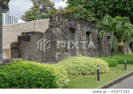 フィリピン・マニラのサンチアゴ要塞の風景 45975582
