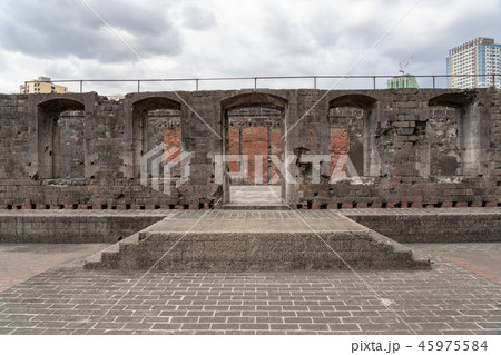 フィリピン・マニラのサンチアゴ要塞の風景 フィリピン・マニラのサンチアゴ要塞の風景 45975584