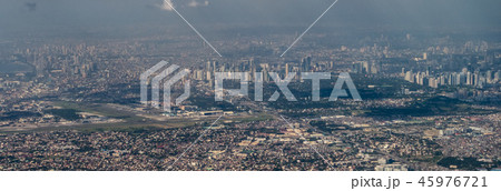 フィリピン・マニラ 都市風景 空撮 フィリピン・マニラ 都市風景 空撮 45976721