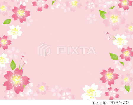 桜 背景イラスト 桜 背景イラスト 45976739