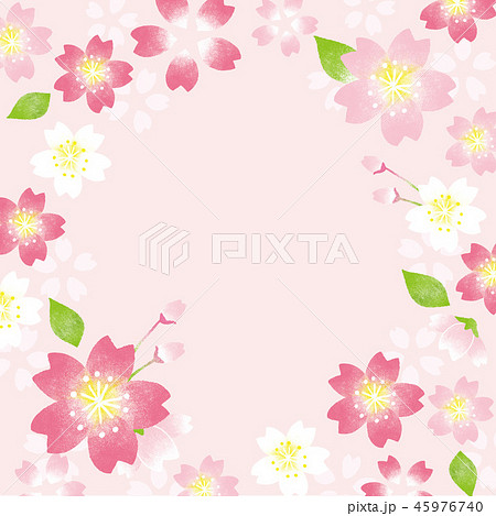 桜 背景イラスト 桜 背景イラスト 45976740