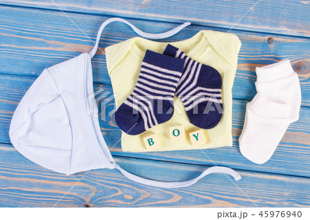 Clothing for newborn and word boy 45976940