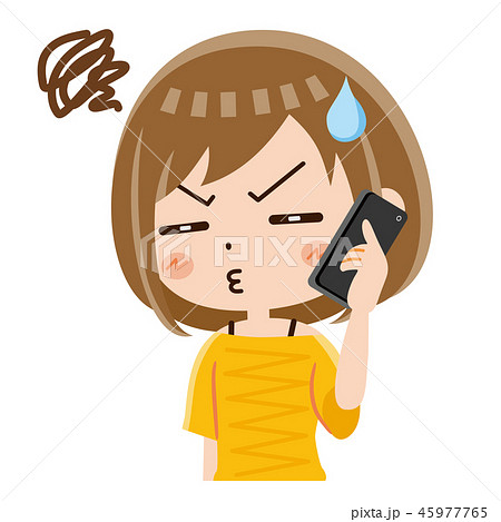 電話　女性　不満 45977765