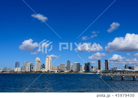 サンディエゴの都市風景 パノラマ サンディエゴの都市風景 パノラマ 45979430