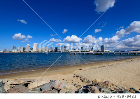 サンディエゴの都市風景 パノラマ 45979433