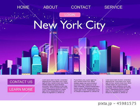 banner night city 45981575