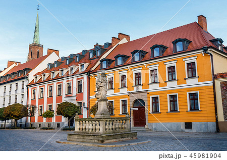 Ostrow Tumski, historic district of Wroclaw 45981904