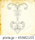 Vector baroque of vintage elements for design.  45982155